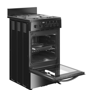 Defy 50cm 4 Plate Compact Stove - Black