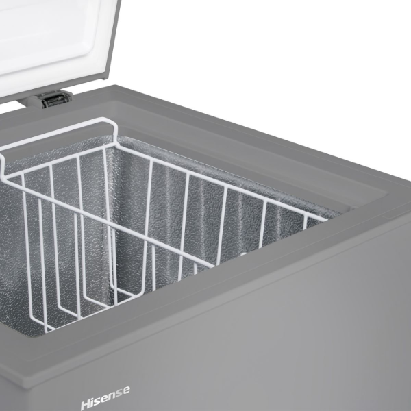 Hisense 142L Metallic Silver Chest Deep Freezer (*Box Damaged) - Image 2