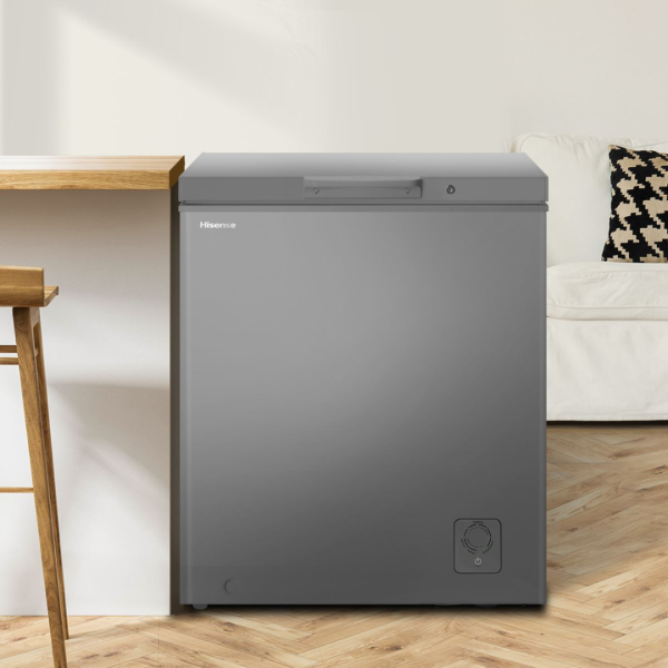 Hisense 142L Metallic Silver Chest Deep Freezer (*Box Damaged) - Image 4