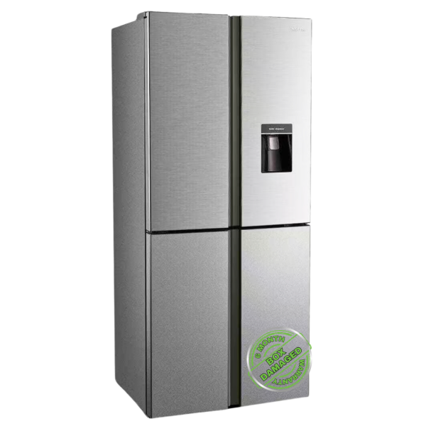 Hisense 392L No Frost 4 Door Inox Freezer Fridge with Water Dispenser (*Box Damaged) - Image 6