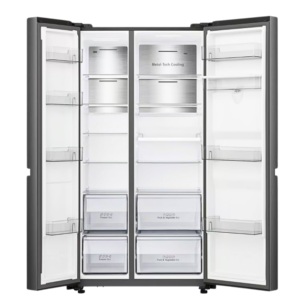Hisense 631L Multi-Door Side-By-Side Fridge Freezer (*Box Damaged) - Image 3